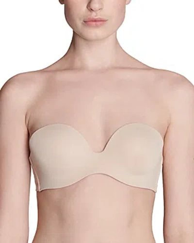 Simone Perele Essentiel Strapless Bra In Peau Rose