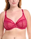 Simone Perele Exotica Full Coverage Plunge Bra In Red