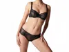 Simone Perele Exotica Shorty Panty In Black In Black