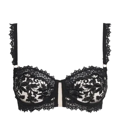 Simone Perele Fantasime Half-cup Bra In Black