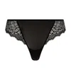 SIMONE PERELE FLORAL LACE THONG