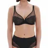 Simone Perele Full Coverage Plunge Bra In Black In Black