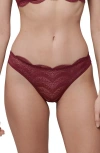 Simone Perele Karma Bikini Briefs In Spinel Red
