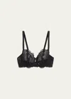 Simone Perele Karma Demi-cup Convertible Lace Bra In Ivory
