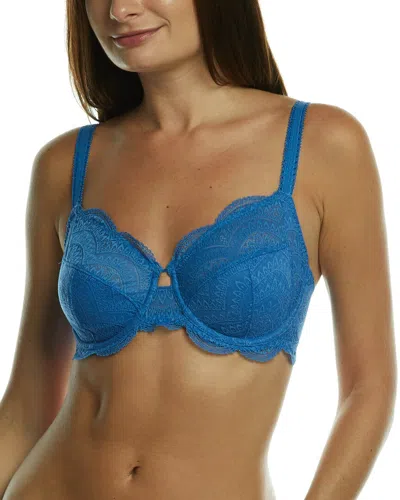 Simone Perele Karma Full Cup Underwire Bra In Blue