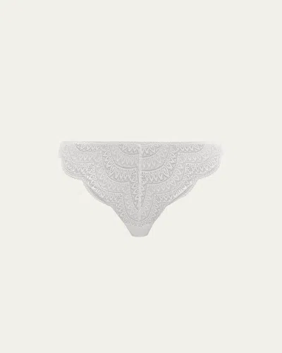 Simone Perele Karma Lace Tanga Briefs In Ivory
