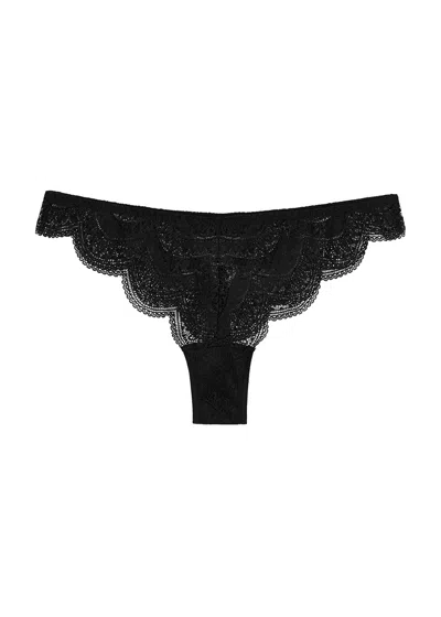 Simone Perele Simone Pérèle Karma Seamless Lace Briefs In Black