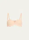 Simone Perele Karma Smooth Strapless Bra In Peau Rose
