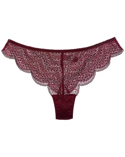 Simone Perele Karma Tanga In Brown
