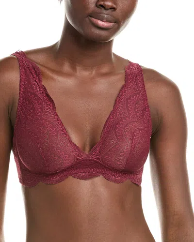 Simone Perele Karma Triangle Bralette In Brown
