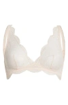 Simone Perele Karma Triangle Bralette In White