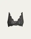 Simone Perele Karma Wireless Lace Triangle Bra In Black