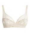 Simone Perele Lace Délice Plunge Bra In Gold