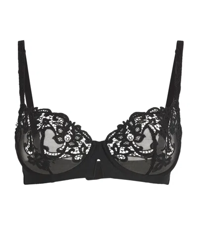SIMONE PERELE LACE SAGA HALF-CUP BRA