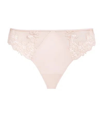 Simone Perele Lace Saga Thong In Pink