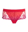 Simone Perele Lace Wish Briefs In Red