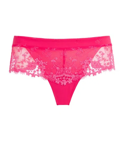 Shorty Simone Pérèle Promesse Taille 2, Blush Rose, Neuf Avec étiquettes - 12H630