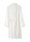 Simone Perele Simone Pérèle Love Me Silk-satin Robe In Ivory
