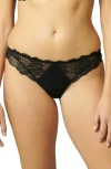 Simone Perele Reve Lace Bikini Cut Briefs In Black