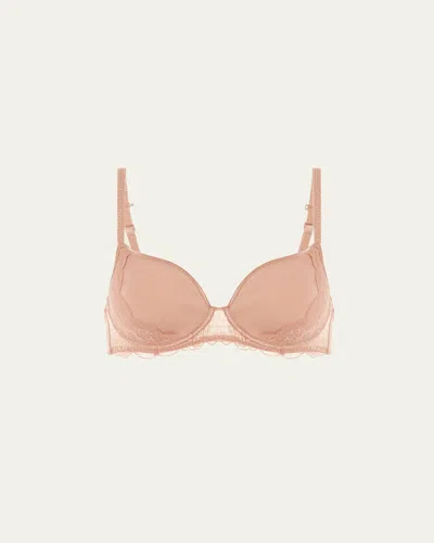 Simone Perele Reve Lace Plunge Bra In Nude