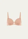 Simone Perele Reve Lace Plunge Bra In Nude