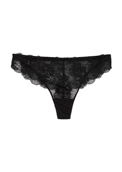 Simone Perele Simone Pérèle Reve Lace Thong In Black