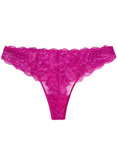 Simone Perele Simone Pérèle Reve Lace Thong In Pink
