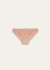 Simone Perele Reve Scalloped Lace Bikini Brief In Nude