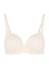Simone Perele Reve 3d Plunge Racerback Bra In Light Pink