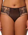 Simone Perele Romance Tanga In Brown