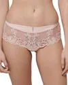 Simone Perele Saga Tattoo Lace Boyshorts In Pink Nude