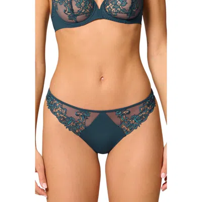 SIMONE PERELE SIMONE PERELE SAGA LACE TRIM THONG