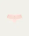 Simone Perele Saga Tattoo Lace Boyshorts In Pink Nude