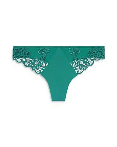 Simone Perele Saga Thong In Garden Green