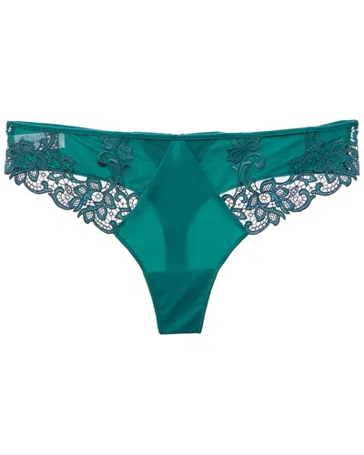 Simone Perele Saga Thong In Green