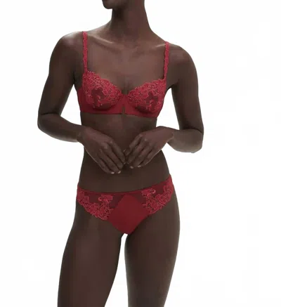 Simone Perele Saga Thong In Red