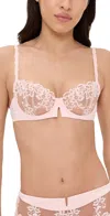 Simone Perele Sage Demi Cup Bra Pink Nude In Pink Nude