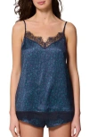 Simone Perele Satin Secrets Camisole In Blue