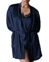 Simone Perele Satin Secrets Kimono In Full Moon