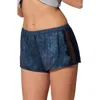 Simone Perele Satin Secrets Lounge Shorts In Blue