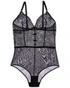 Simone Perele Scenario Bodysuit In Black