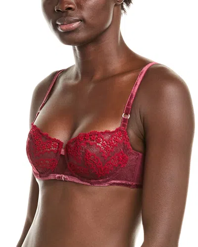 Simone Perele Scenario Demi Cup Bra In Red