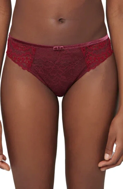 Simone Perele Scenario Lace Front Bikini Briefs In Animal Print