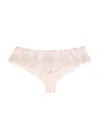 Simone Perele Simone Pérèle Singuliere Embroidered Tulle Briefs In Light Pink