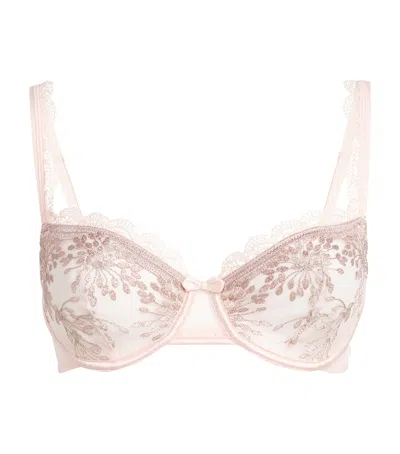 Simone Perele Singulière Half-cup Bra In Pink