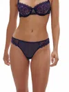 Simone Perele Singuliere Tanga In Midnight Blue In Blue