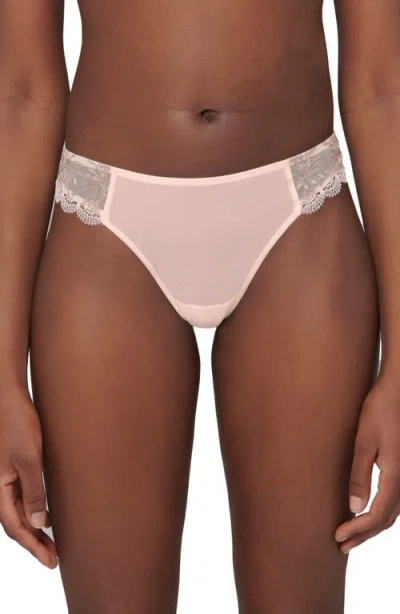 Simone Perele Singuliere Tanga In Petal Powder