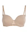 Simone Perele Reve Underwire 3d Plunge Bra In Nude