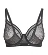 Simone Perele Spacer Plunge Comète Bra In Black