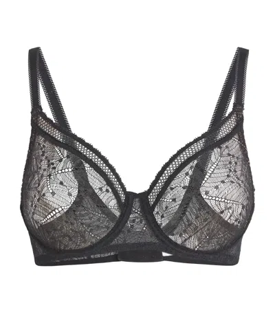 Simone Perele Spacer Plunge Comète Bra In Black